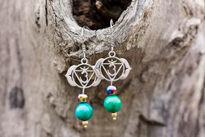 Tuscan Gold Handcrafted Ear Rings