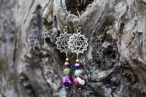 Tuscan Gold Handcrafted Ear Rings