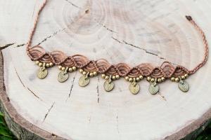 Earthy Feather Necklace