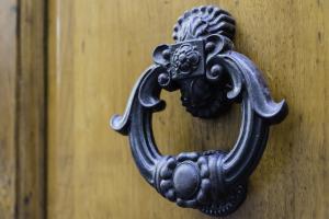 Antique Medeivel Door knocker.