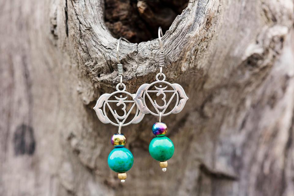 Tuscan Gold Handcrafted Ear Rings