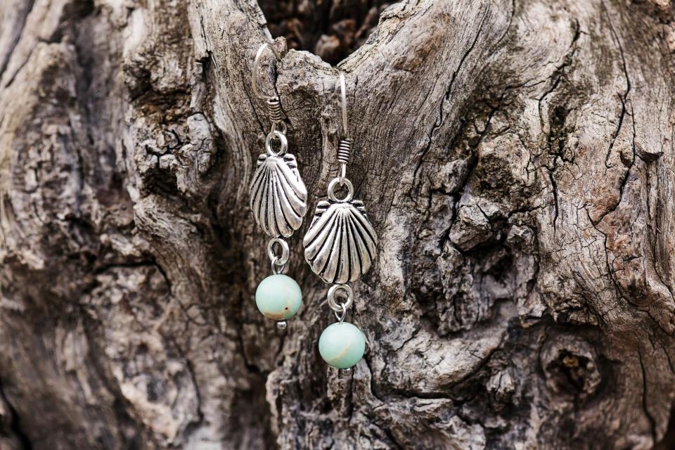 Tuscan Gold Handcrafted Ear Rings
