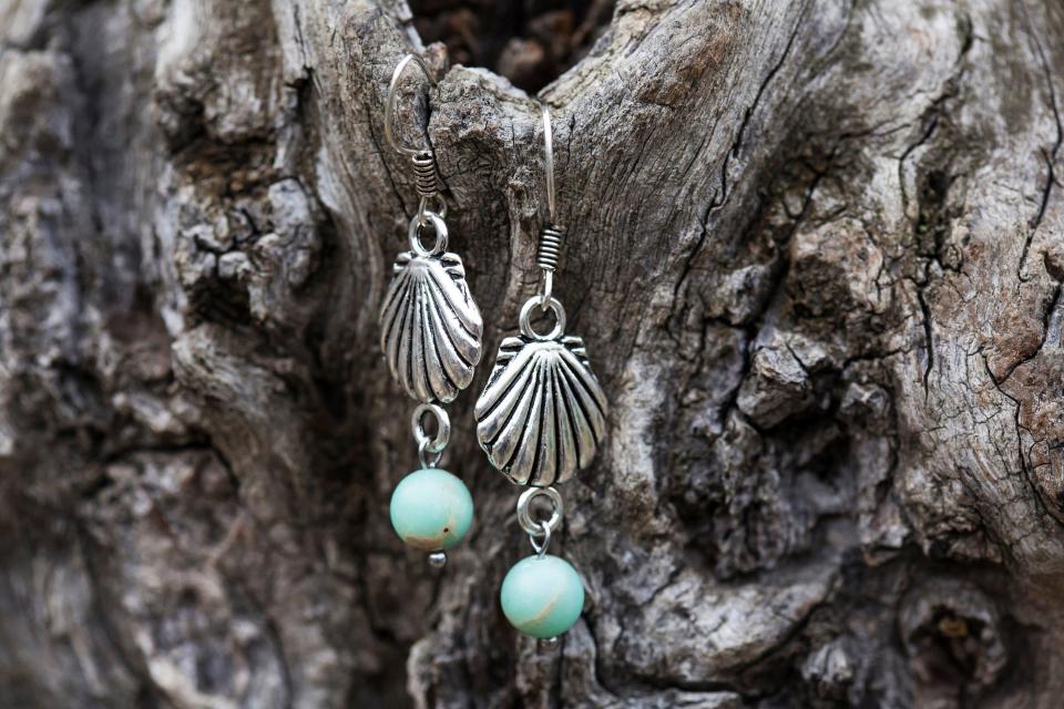 Tuscan Gold Handcrafted Ear Rings