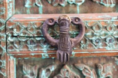  Aphrodite Copper  Door knocker.