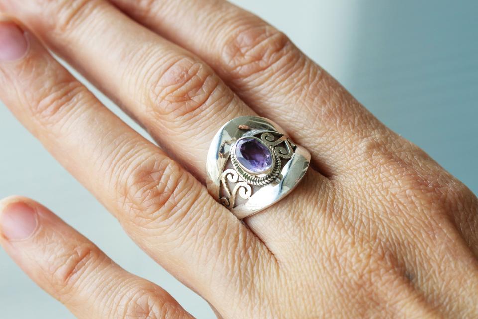Golden Lotus Ring